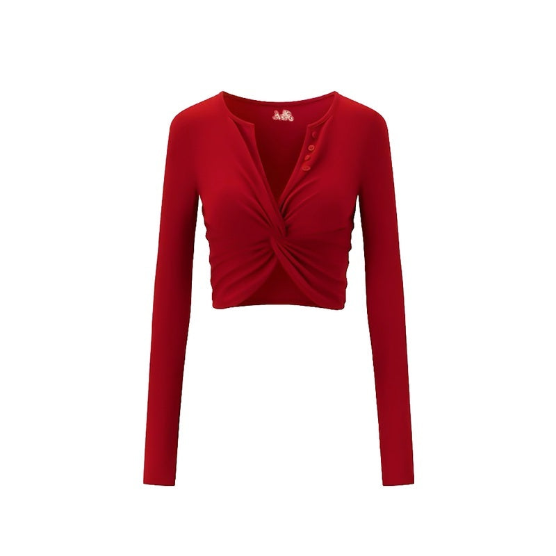 ROKBBK-K/Rokbbk-K Street Dance Fashion Brand Cross Design JazzjazzDancing TophiphopSports Women's Clothing