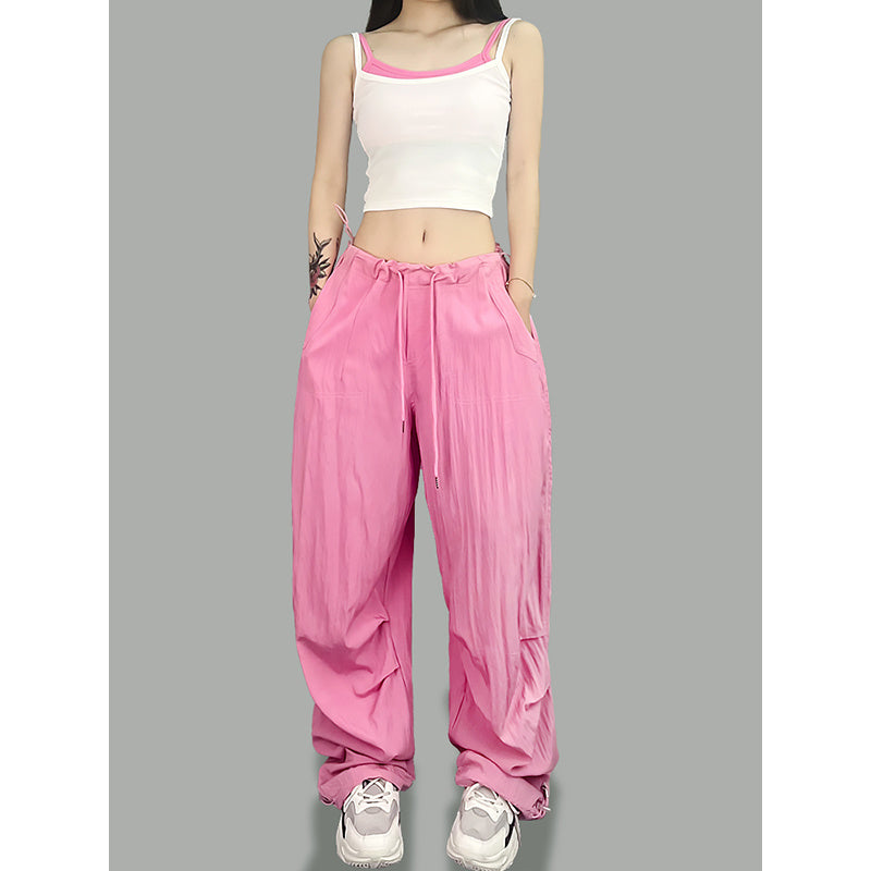 ROKBBK-K/Rokbbk-K Street Dance Fashion Brand Summer Sun Protection JazzhiphopTrousers Women's Sports Dancing Quick-Dry Pants