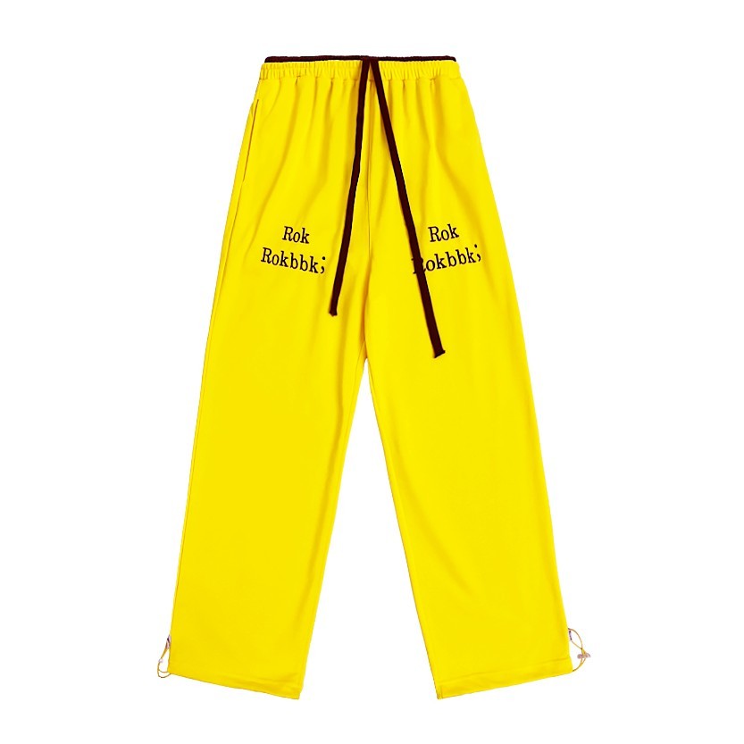 ROKBBK-K/Rokbbk-K Street Dance Fashion Brand JazzhiphopWomen's Double Waist Printed TrousersjazzSports Suit