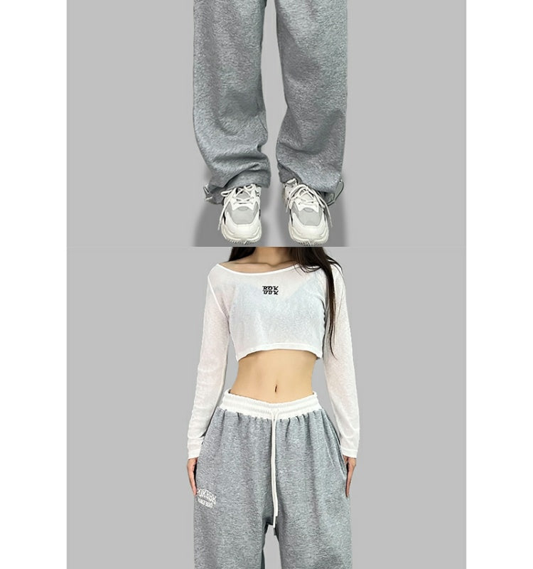 ROKBBK-K/Rokbbk-K Street Dance Fashion Brand Double Waist Contrast Color JazzjazzDancing SportshiphopWomen's Fashionable Trousers