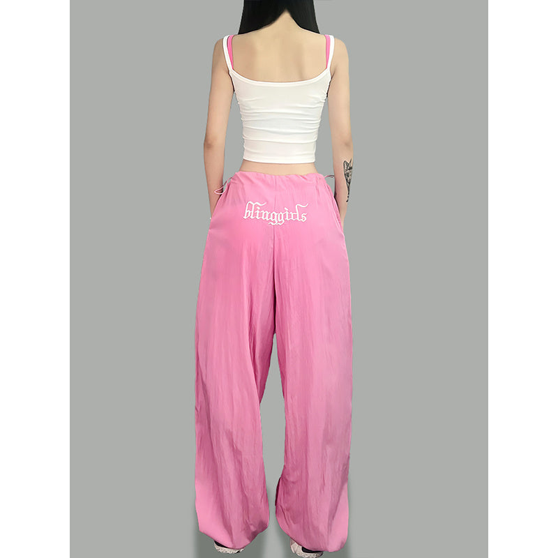 ROKBBK-K/Rokbbk-K Street Dance Fashion Brand Summer Sun Protection JazzhiphopTrousers Women's Sports Dancing Quick-Dry Pants