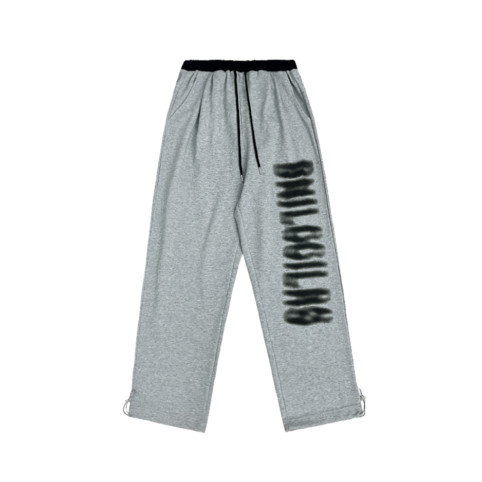 ROKBBK-K/Rokbbk-K Street Dance Fashion Brand JazzhiphopPrinted Gray Trousers Women's Dancing Track Sweatpants Tide