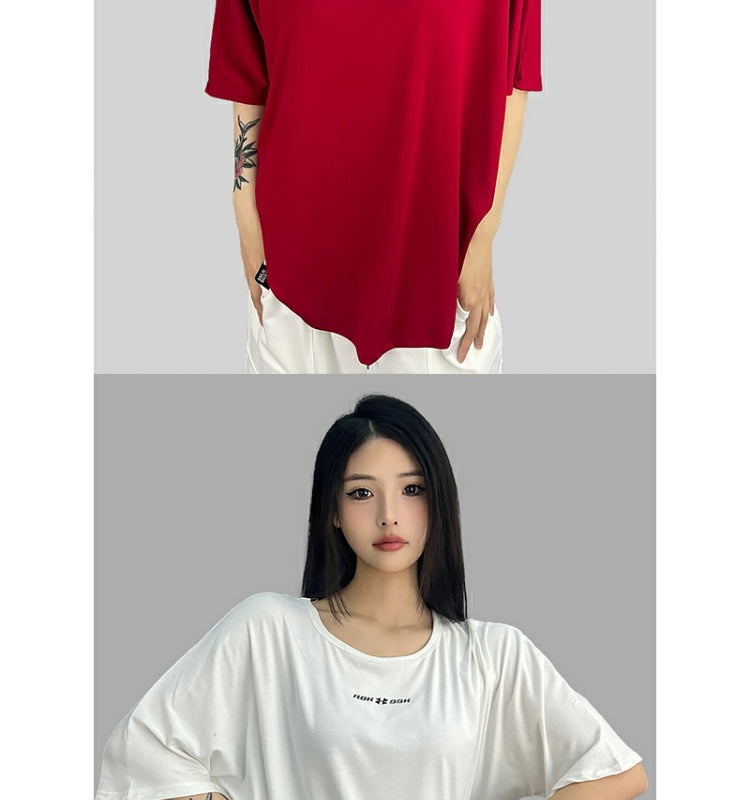 ROKBBK-K/Rokbbk-K Street Dance Fashion Brand Lazy BacklesshiphopStreet Dance Clothing Women's Jazz Sports Top