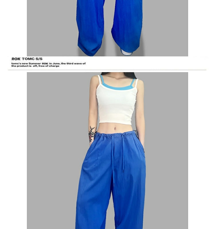 ROKBBK-K/Rokbbk-K Street Dance Fashion Brand Summer Sun Protection JazzhiphopTrousersjazzDancing Sports Women's Pants