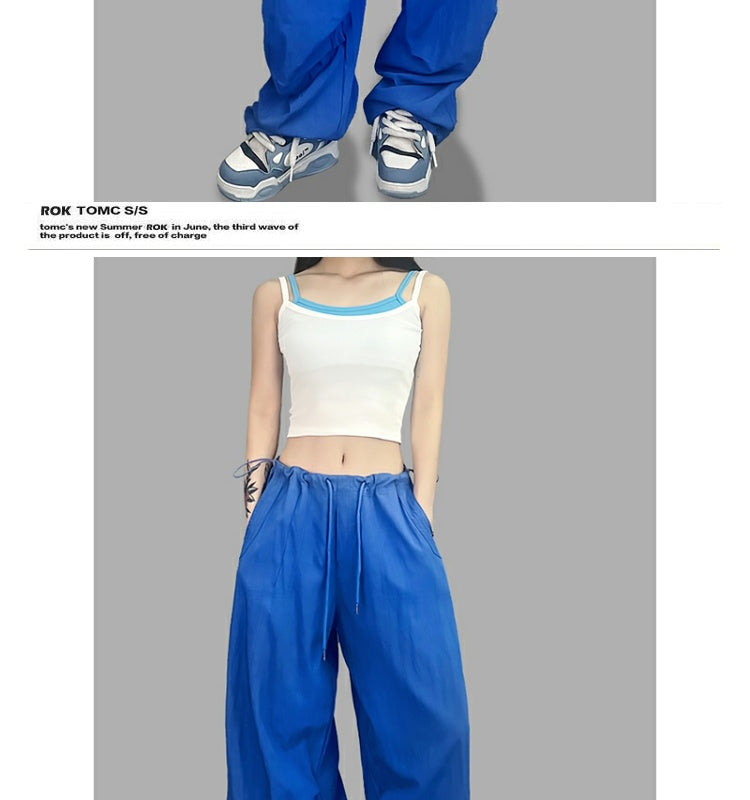 ROKBBK-K/Rokbbk-K Street Dance Fashion Brand Summer Sun Protection JazzhiphopTrousersjazzDancing Sports Women's Pants