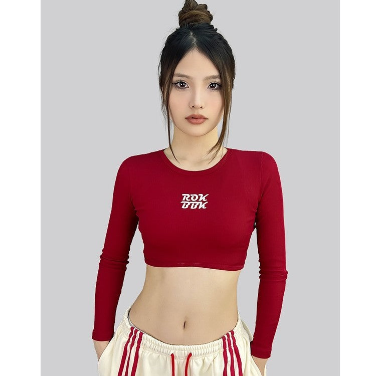 ROKBBK-K/Rokbbk-K Street Dance Fashion Brand Three-Stripe Track Pants Jazz DancejazzPants Women's Casual Trousers